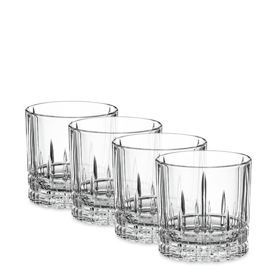 Набор бокалов для виски Single Old Fashioned, 270 мл, 4 шт., прозрачные, бессвинцовый хрусталь, серия Perfect, Spiegelau, фото 