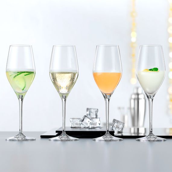 Набор бокалов Authentis Champagne Flute Set/4, 4 шт., 270 мл, 4400185, Spiegelau, фото , изображение 2
