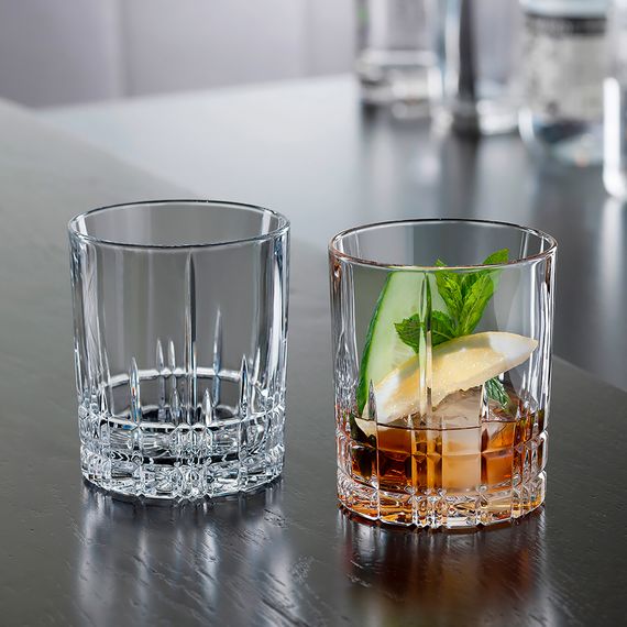Набор из 12-ти стаканов для виски Double Old Fashioned, 368 мл, прозрачный, бессвинцовый хрусталь, серия Perfect, Spiegelau, фото , изображение 2