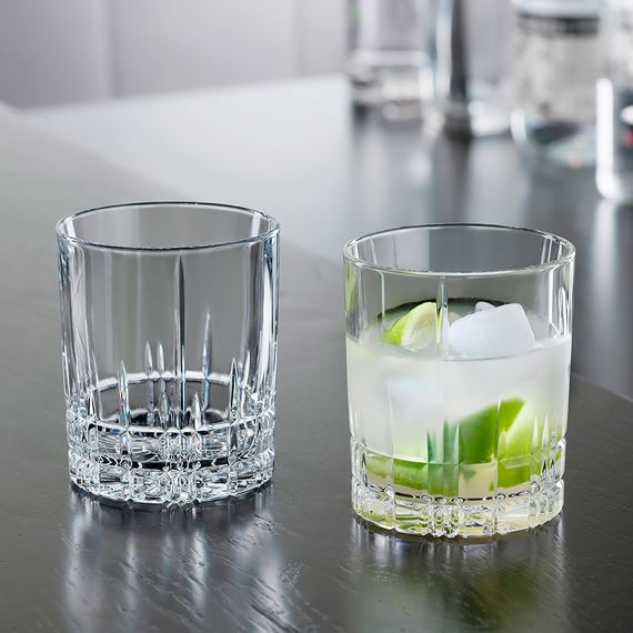 Набор из 12-ти стаканов для виски Double Old Fashioned, 368 мл, прозрачный, бессвинцовый хрусталь, серия Perfect, Spiegelau, фото , изображение 3