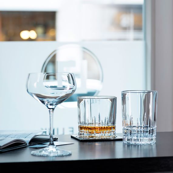 Набор из 12-ти стаканов для виски Double Old Fashioned, 368 мл, прозрачный, бессвинцовый хрусталь, серия Perfect, Spiegelau, фото , изображение 4