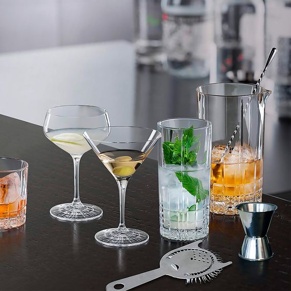 Набор бокалов для виски Long Drink малый, 240 мл, 4 шт., прозрачные, бессвинцовый хрусталь, серия Perfect, Spiegelau, фото , изображение 5