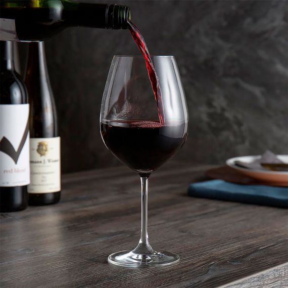 Набор из 12-ти бокалов для Бордо, 620 мл, бессвинцовый хрусталь, серия Vino Grande, Spiegelau, фото , изображение 2