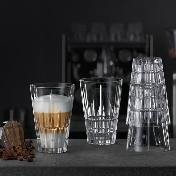 Набор из 4-х стаканов Latte Macchiato, 300 мл, хрустальное стекло, серия Perfect , Spiegelau, фото , изображение 4