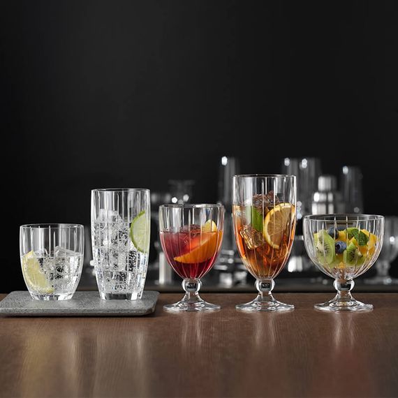 Набор из 4-х стаканов Longdrink, 412 мл, хрустальное стекло, серия Milano, Spiegelau, фото , изображение 3