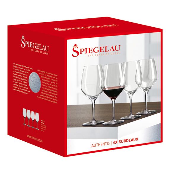 Набор бокалов Authentis Red Wine / Water Goblet Set/4, 4 шт., 480 мл, 4400181, Spiegelau, фото , изображение 9