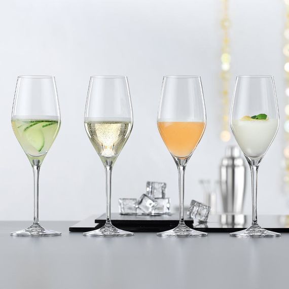 Набор бокалов Authentis Champagne Flute, 12 шт., 270 мл, бессвинцовый хрусталь, Spiegelau, фото , изображение 3